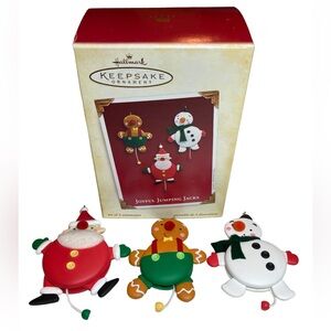 Hallmark Keepsake Christmas Ornament 2005 Joyful Jumping Jacks with Box